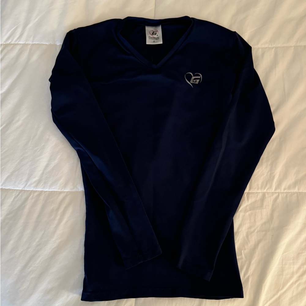 the gluv navy compression shirt